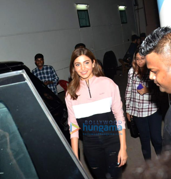 Anushka Sharma in H&M sweatshirt and Stella McCartney skirt