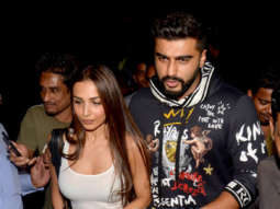 Arjun Kapoor, Malaika Arora and Varun Dhawan spotted after dinner in Bandra