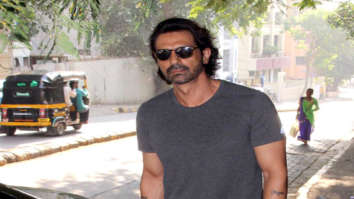 Arjun Rampal and Gabriella Demetriades snapped at Hakim’s Aalim