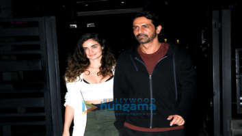Arjun Rampal and Gabriella Demetriades spotted at Yauatcha in BKC
