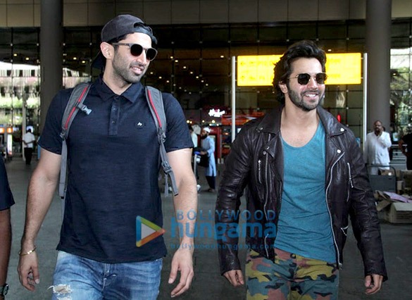 ayushmann khurrana raveena tandon and others snapped at the airport1 3