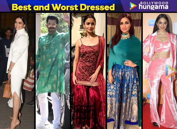 From Deepika Padukone to Kiara Advani, these were the best-dressed  celebrities of the week