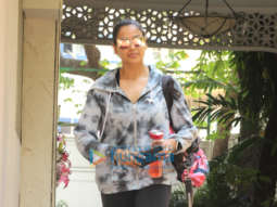 Bipasha Basu snapped outside the gym