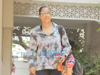 Bipasha Basu snapped outside the gym