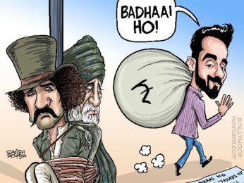 Bollywood Toons: Badhaai Ho beats Thugs of Hindostan!