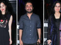 CELEBS spotted at Padmini Kohlapuri’s BIRTHDAY BASH