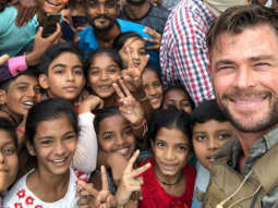 Chris Hemsworth shares selfie with fans in Ahmedabad while shooting Netflix film Dhaka