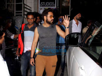 Emraan Hashmi spotted at Krome studio in Bandra