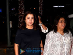 Farah Khan and Shweta Bachchan snapped at Yauatcha in BKC