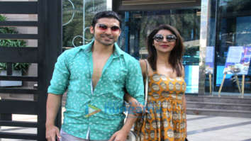 Gurmeet Choudhary and Debina Choudhary spotted at BKC