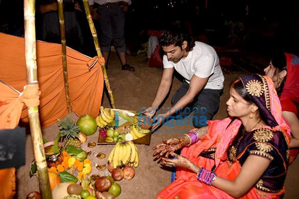 gurmeet choudhary snapped at chhath puja 4