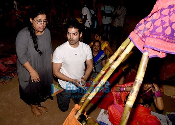 gurmeet choudhary snapped at chhath puja 5