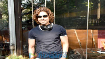 Gurmeet Choudhary spotted at Silver Beach Cafe in Juhu