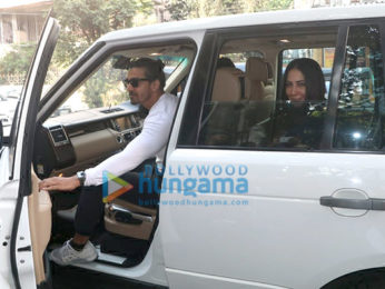 Harshvardhan Rane and Kim Sharma spotted at Sequel in Bandra