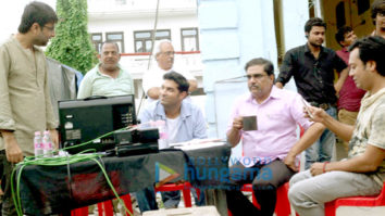 On The Sets Of The Movie Hotel Milan