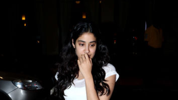 Janhvi Kapoor, Khushi Kapoor, Anshula Kapoor and Boney Kapoor snapped after dinner at JW Marriott in Juhu