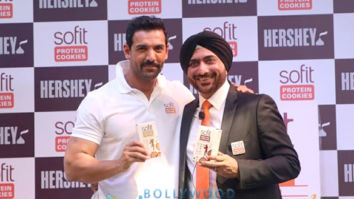 John Abraham graces the launch of Sofit Protein Cookies