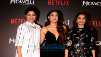 Kareena Kapoor Khan, Anil Kapoor, Madhuri Dixit and others grace the press conference of the film ‘Mowgli’ at JW Marriott in Juhu