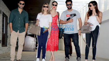 Kareena Kapoor Khan, Riddhima Kapoor Sahani, Aadhar Jain and Armaan Jain spotted at Hakkasan in Bandra