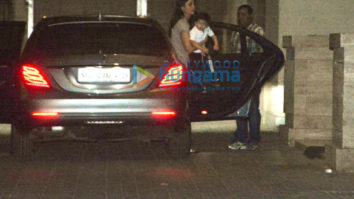 Kareena Kapoor Khan, Taimur Ali Khan and Malaika Arora snapped at Amrita Arora’s house