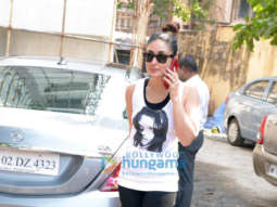 Kareena Kapoor Khan spotted at a gym in Bandra