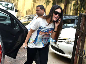 Kareena Kapoor Khan spotted at the gym in Bandra