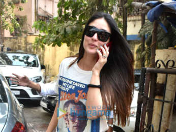 Kareena Kapoor Khan spotted at the gym in Bandra