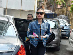 Kareena Kapoor Khan spotted outside the gym in Bandra