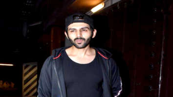 Kartik Aaryan and Nushrat Bharucha snapped at the gym in Juhu