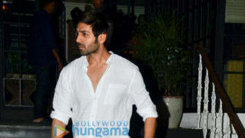 Kartik Aaryan snapped at Soho House in Juhu