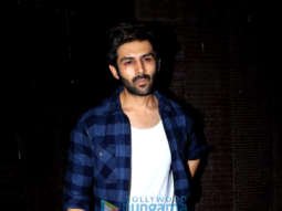 Kartik Aaryan spotted at the gym in Juhu