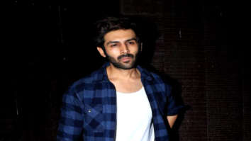 Kartik Aaryan spotted at the gym in Juhu
