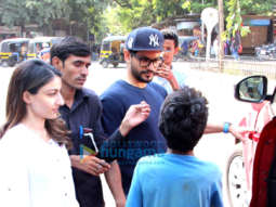 Kunal Khemu and Soha Ali Khan spotted at Bastian in Bandra