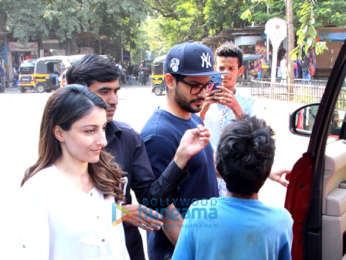 Kunal Khemu and Soha Ali Khan spotted at Bastain