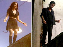 LEAKED VIDEO! Ranbir Kapoor and Alia Bhatt shoot insane stunt on a rooftop for Brahmastra