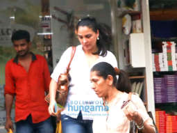 Lara Dutta spotted in Bandra