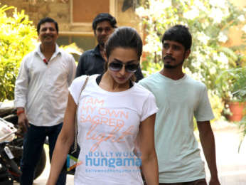Malaika Arora snapped at Yoga studio