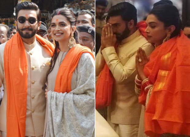 Newlyweds Deepika Padukone and Ranveer Singh are all smiles as they ...