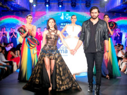 Nushrat Bharucha walk the ramp for Swapnil Shinde’s at Mysore Fashion week season 5