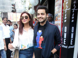 Parineeti Chopra spotted at Bastian in Bandra