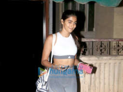 Pooja Hegde snapped at a clinic in Bandra