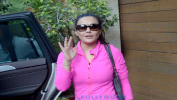 Preity Zinta snapped at Surily Goel’s house in Bandra