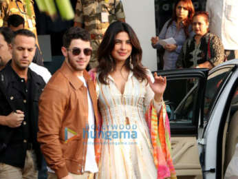 Priyanka Chopra, Nick Jonas, Parineeti Chopra and others snapped at the airport