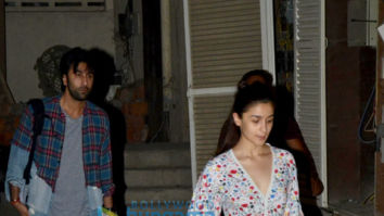 Ranbir Kapoor and Alia Bhatt snapped at dance class in Khar