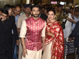 Ranveer Singh and Deepika Padukone’s GRAND Welcome at Mumbai airport | Part 1