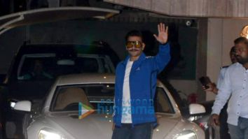 Ranveer Singh snapped at his residence post Haldi ceremony