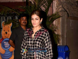 Raveena Tandon snapped in Mumbai