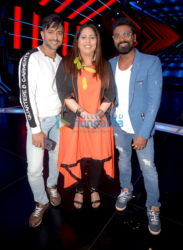 remo dsouza terence lewis and geeta kapur snapped on sets of the show dance plus 4 1