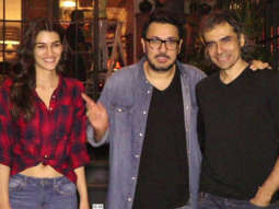 SPOTTED: Imtiaz Ali, Kriti Sanon & Dinesh Vijan in Juhu
