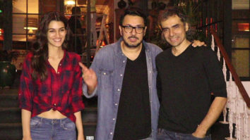 SPOTTED: Imtiaz Ali, Kriti Sanon & Dinesh Vijan in Juhu